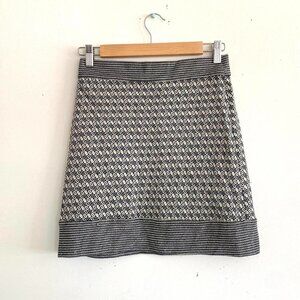 DIANE VON FURSTENBERG GREY MINI SKIRT WOMENS SIZE 0